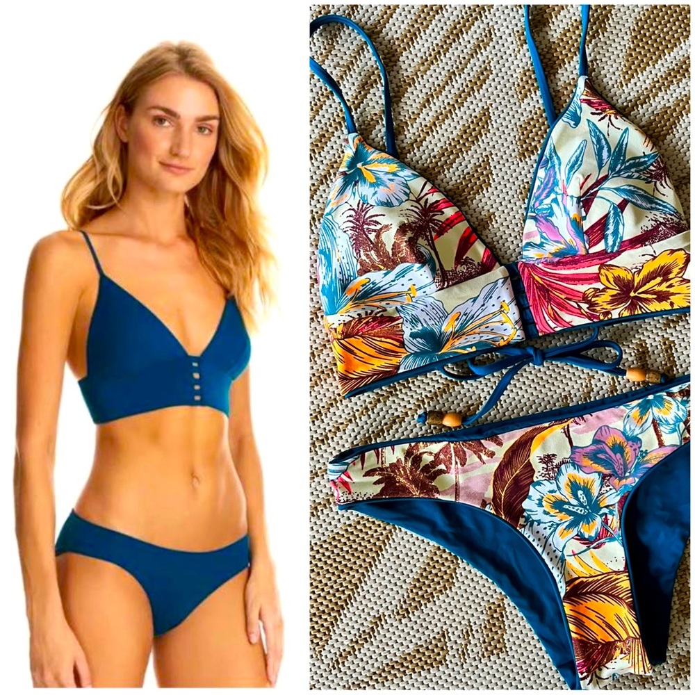Like New Set! Maaji Dragonfly Sublime Reversible Bikini Set - S